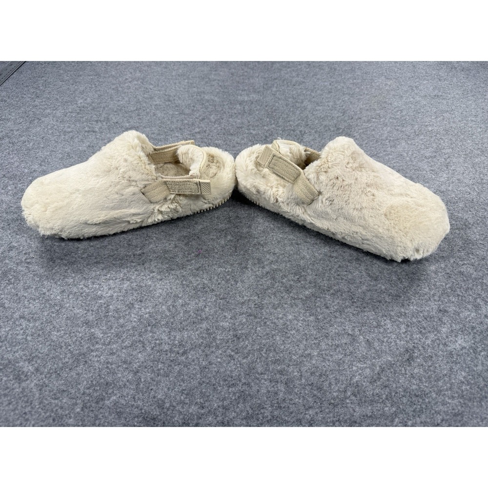 Nike Calm Mule SE Sanddrift Fur FZ3119-100 Women's 8 Men's 7 Slippers Box - Picture 3 of 10